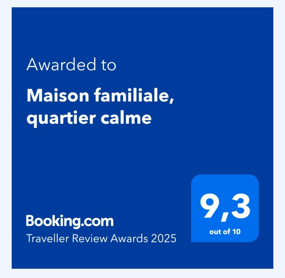 Maison Familiale, Quartier Calme Le Mans Bagian luar foto